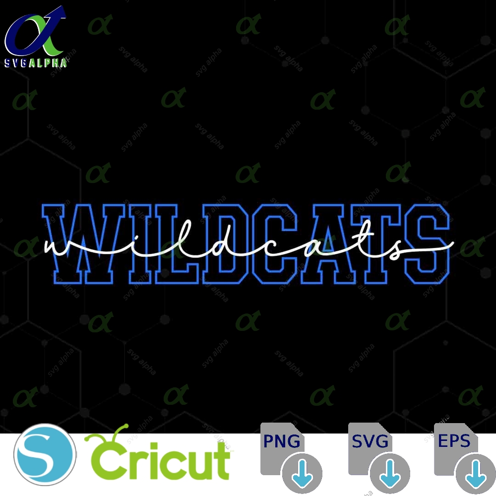 Wildcats Svg Png Wildcats Mascot Svg Wildcats Cheer Svg Wildcats Vibes Svg Wildcats Team Spirit Png Wildcats Sublimation Sport Svg